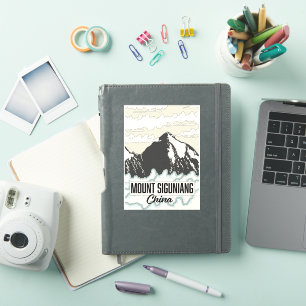 Mount Siguniang China Sticker