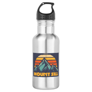 Mount Sill California Retro Turquoise Stainless Steel Water Bottle