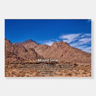 Mount Sinai at Noon Inspirational Poster
