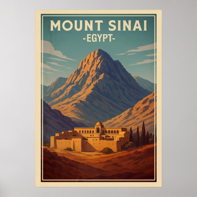 Mount Sinai Egypt V01 Poster (Front)