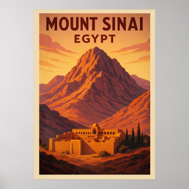 Mount Sinai Egypt V02 Poster (Front)