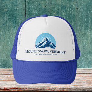 Mount Snow Vermont ski resort outfit cap