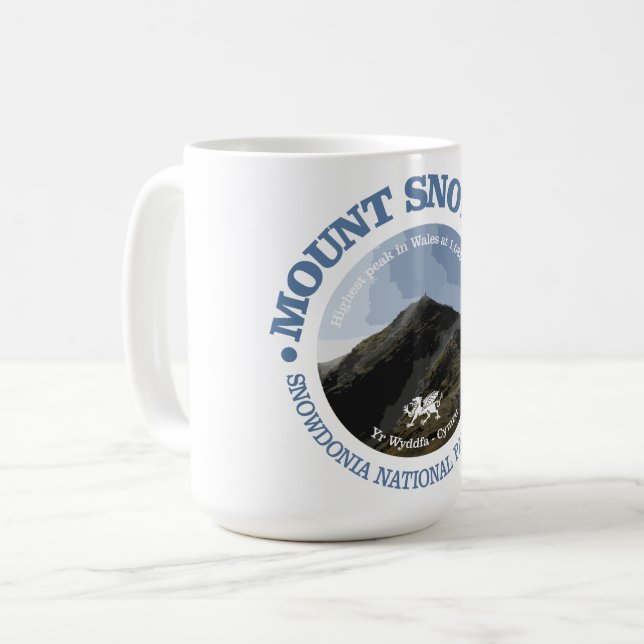 Mount Snowdon Coffee Mug (Front Left)