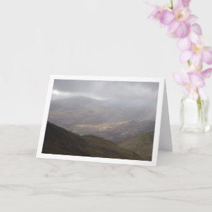 Mount Snowdon Landscape, Wales Card