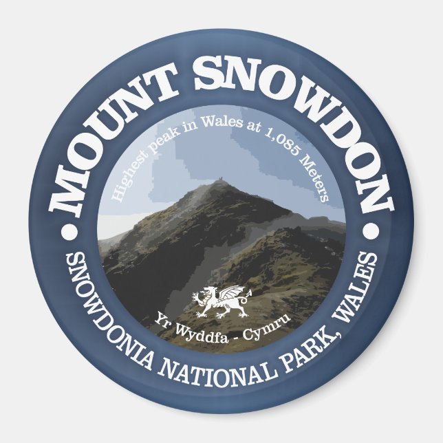Mount Snowdon Magnet (Front)