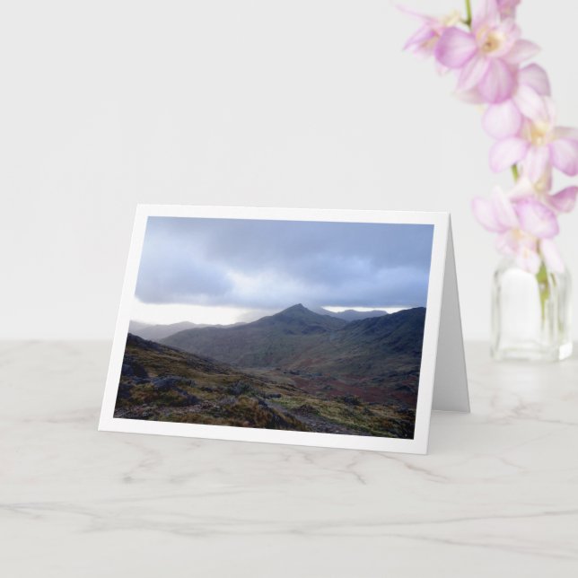 Mount Snowdon, Snowdonia National Park, Welsh Card (Orchid)