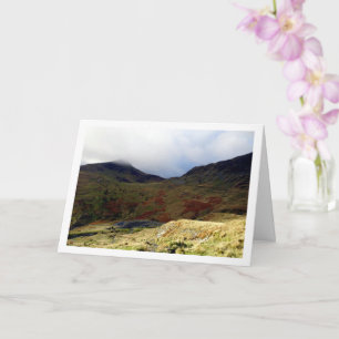 Mount Snowdon, Snowdonia National Park, Welsh Card