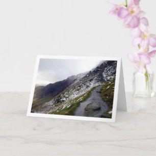 Mount Snowdon, Snowdonia, Wales, United Kingdom Card