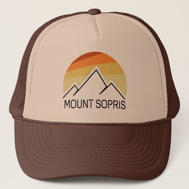Mount Sopris Retro Trucker Hat (Front)