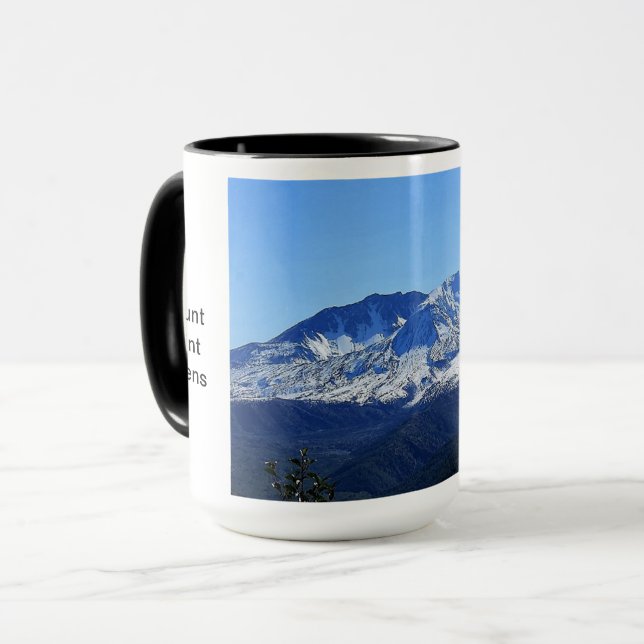Mount St. Helens After 1980 Eruption Mug (Front Left)
