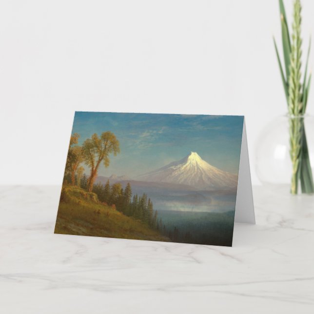 Mount St. Helens | Albert Bierstadt Card (Front)