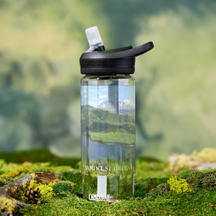 Mount St Helens Coldwater Lake Scenic Landscape Water Bottle