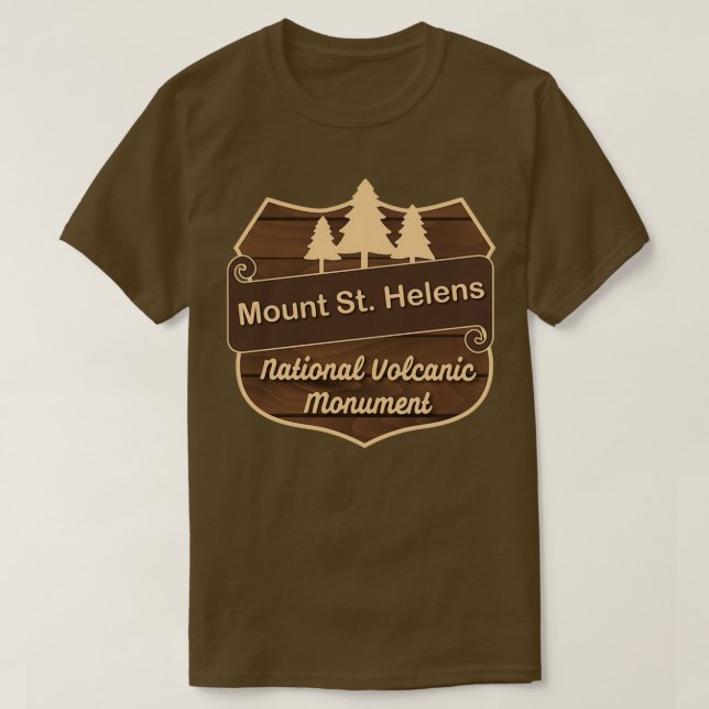 Mount St Helens National Volcanic Monument Classic T-Shirt (Design Front)