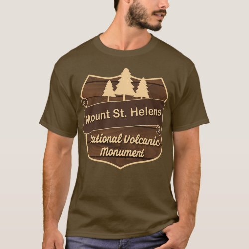 Mount St Helens National Volcanic Monument Classic T_Shirt