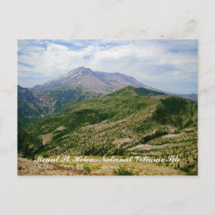 Mount St. Helens National Volcanic Site Postcard