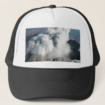 Mount St. Helens - October 2004 Trucker Hat by Delights at Zazzle