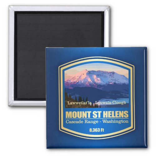 Mount St Helens PF Magnet