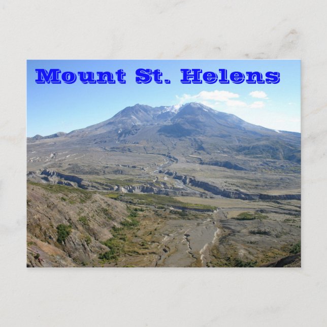 Mount St. Helens Postcard (Front)