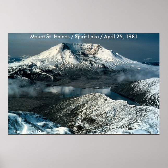 Mount St. Helens Poster (Front)