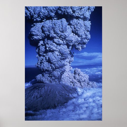 Mount St Helens Poster