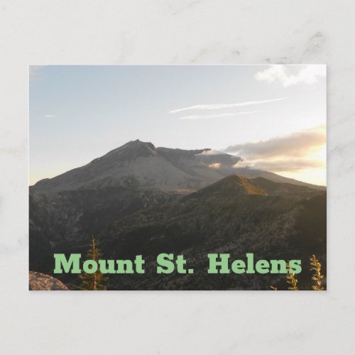 Mount St Helens Scenic Photo Postcard