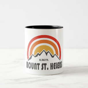 Mount St. Helens Two-Tone Coffee Mug