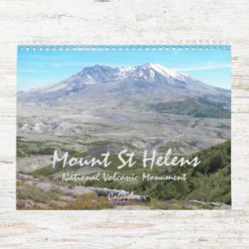 Mount St Helens Volcano Photographic Calendar by northwestphotos at Zazzle