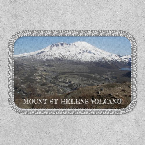 Mount St Helens Volcano Travel Photo Patch