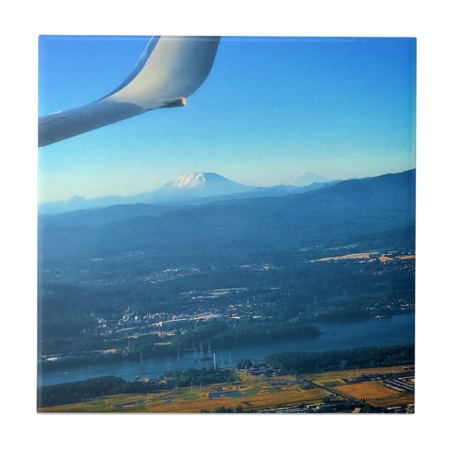 Mount St. Helens, Washington Ceramic Tile (Front)