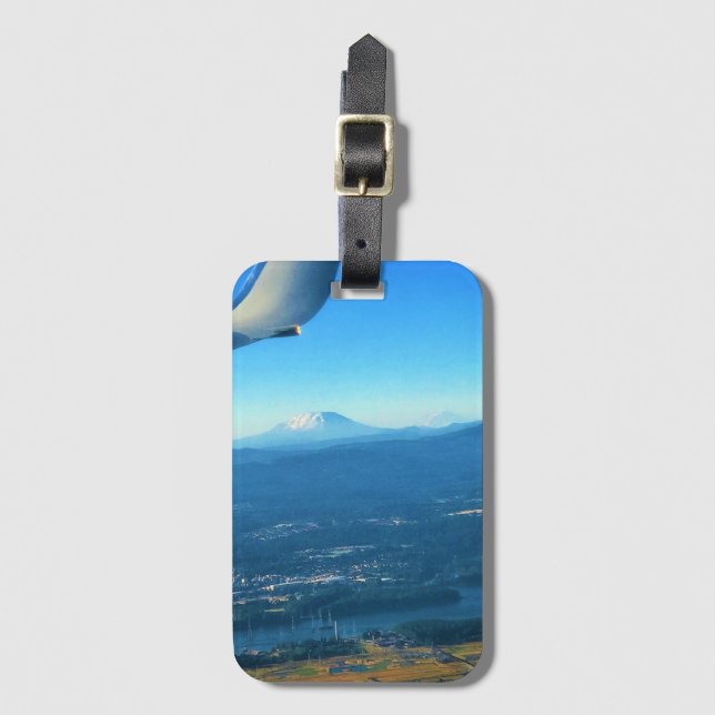 Mount St. Helens, Washington Luggage Tag (Front Vertical)
