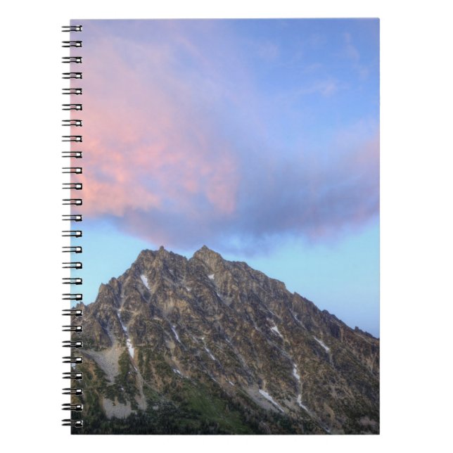 Mount Stuart, at sunset Notebook (Front)