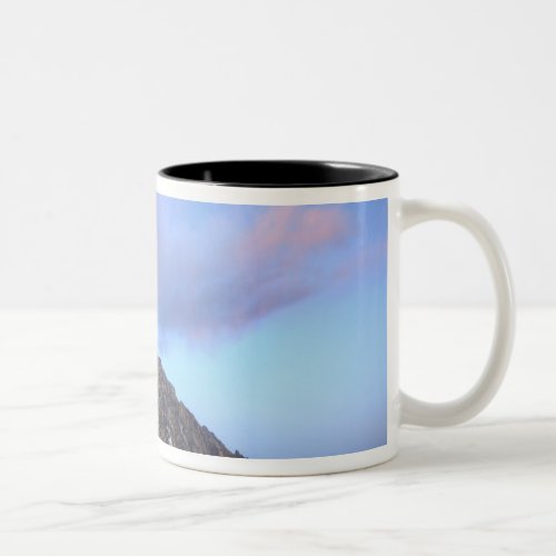 Mount Stuart at sunset Two_Tone Coffee Mug