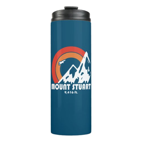 Mount Stuart Washington Sun Eagle Thermal Tumbler