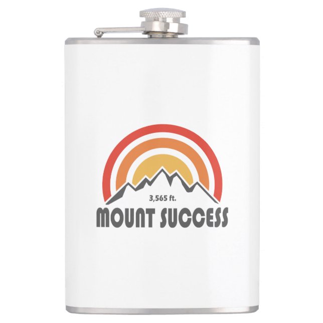 Mount Success New Hampshire Flask (Front)
