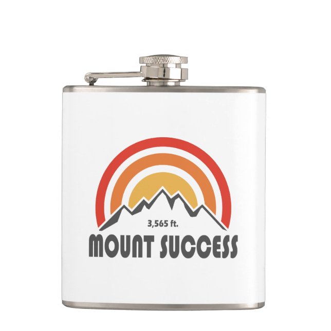 Mount Success New Hampshire Flask (Front)