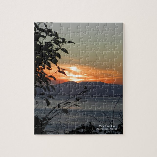 Mount Susitna Alaska / Jigsaw Puzzle (Vertical)