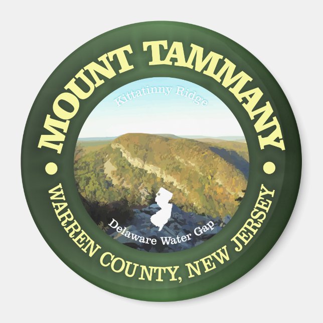 Mount Tammany Magnet (Front)