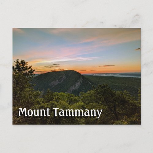 Mount Tammany New Jersey Post Card