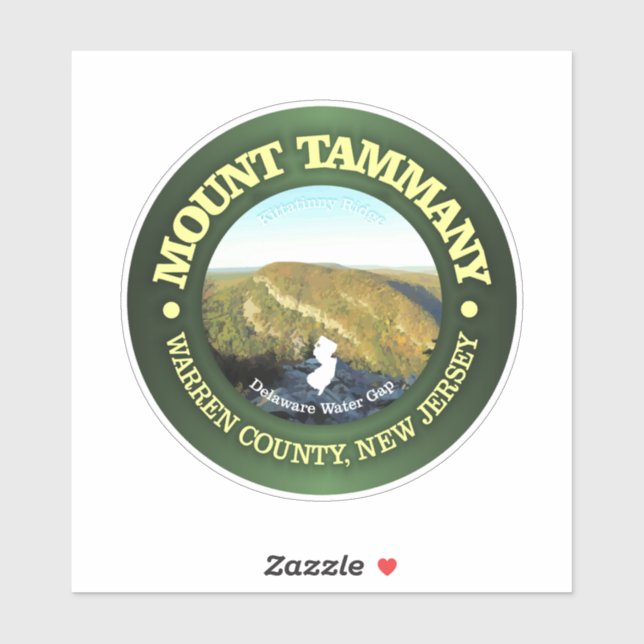 Mount Tammany Sticker (Sheet)
