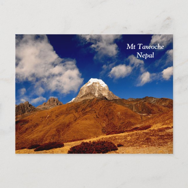Mount Tawoche Postcard (Front)