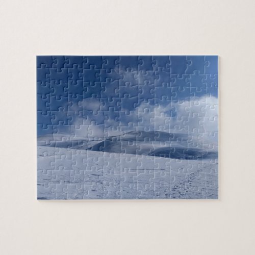 Mount Teghenis Snowy Peak Custom Jigsaw Puzzle