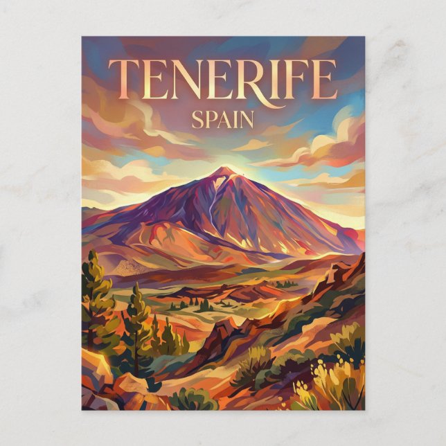 Mount Teide Spain Postcard (Front)