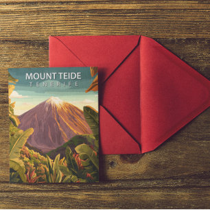 Mount Teide Tenerife Canary Islands Postcard