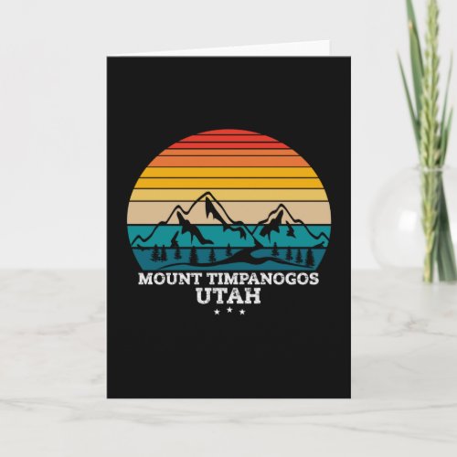 MOUNT TIMPANOGOS UTAH CARD