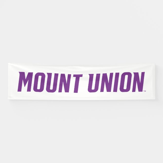 Mount Union Text Banner (Horizontal)