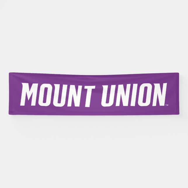 Mount Union Text Banner (Horizontal)