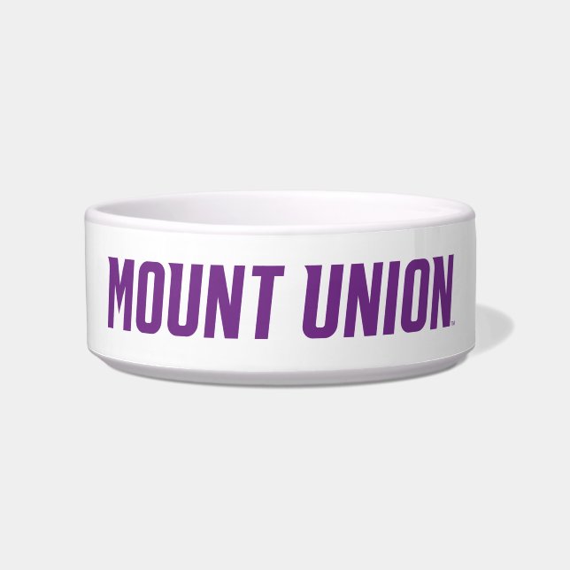 Mount Union Text Bowl (Front)