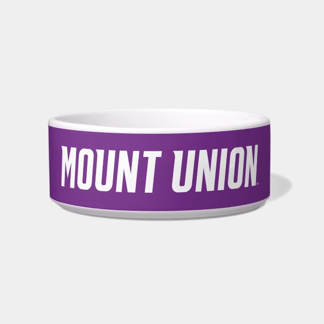 Mount Union Text Bowl (Front)
