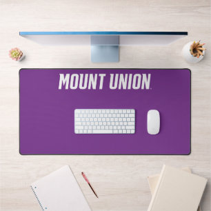 Mount Union Text Desk Mat
