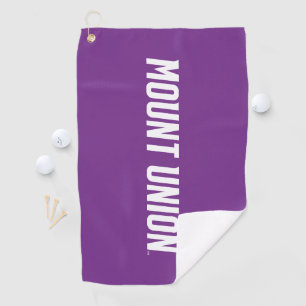 Mount Union Text Golf Towel
